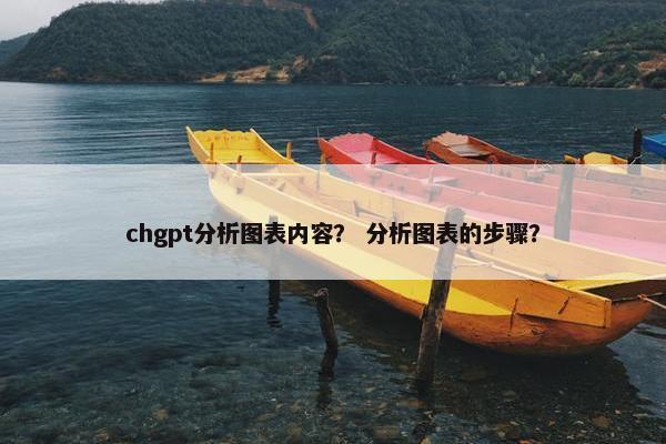 chgpt分析图表内容？ 分析图表的步骤？