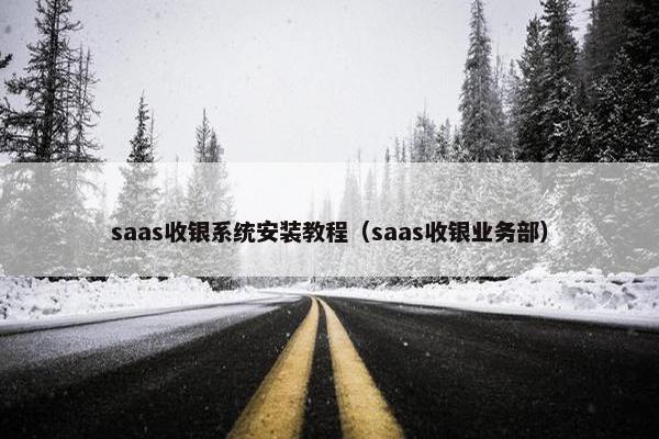 saas收银系统安装教程(saas收银业务部) saas收银系统安装教程(saas收银业务部)