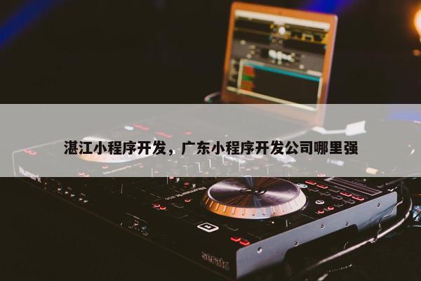 湛江小程序开发，广东小程序开发公司哪里强