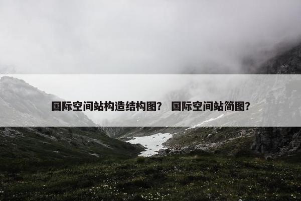 国际空间站构造结构图？ 国际空间站简图？