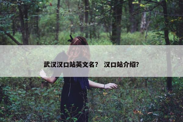 武汉汉口站英文名？ 汉口站介绍？