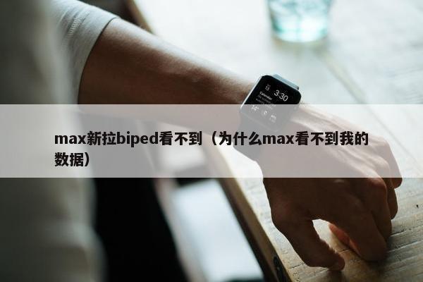 max新拉biped看不到（为什么max看不到我的数据）