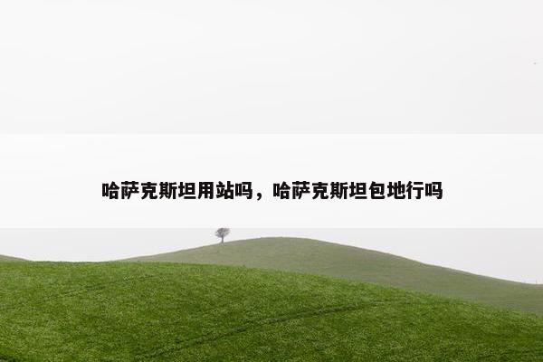 哈萨克斯坦用站吗，哈萨克斯坦包地行吗