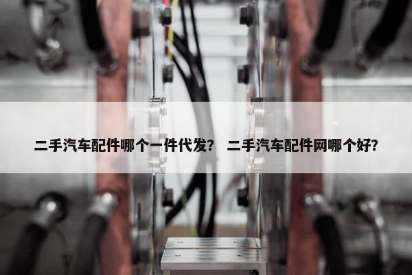 二手汽车配件哪个一件代发？ 二手汽车配件网哪个好？
