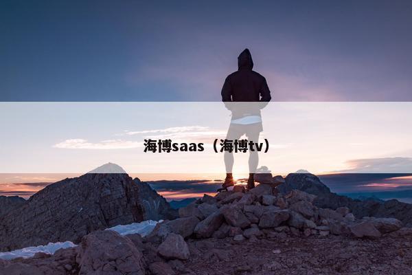 海博saas（海博tv）