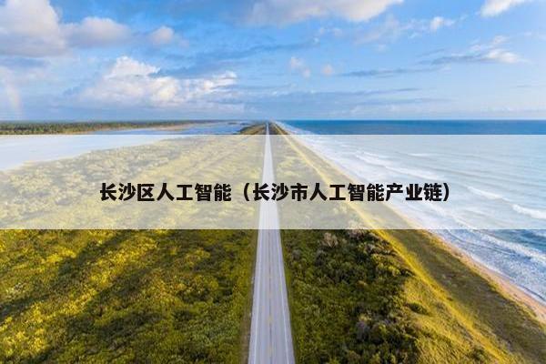 长沙区人工智能（长沙市人工智能产业链）