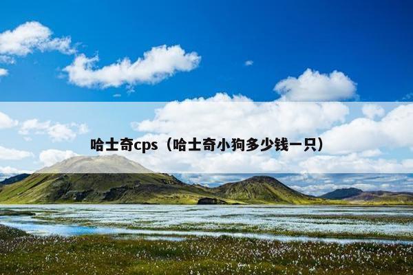哈士奇cps（哈士奇小狗多少钱一只）