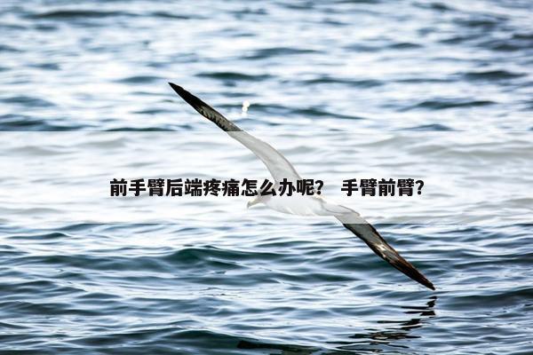 前手臂后端疼痛怎么办呢？ 手臂前臂？
