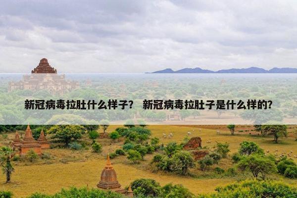 新冠病毒拉肚什么样子? 新冠病毒拉肚子是什么样的? 新冠病毒拉肚什么样子? 新冠病毒拉肚子是什么样的?