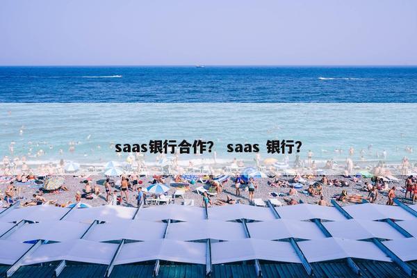 saas银行合作？ saas 银行？