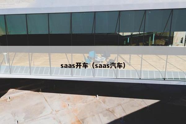 saas开车（saas汽车）