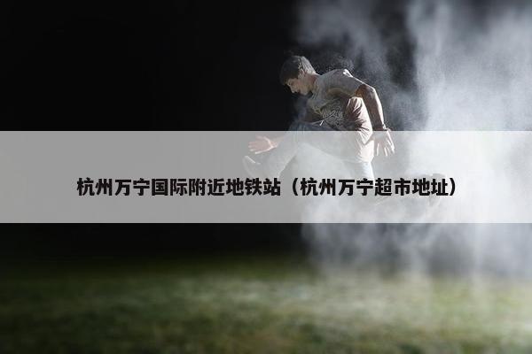 杭州万宁国际附近地铁站（杭州万宁超市地址）