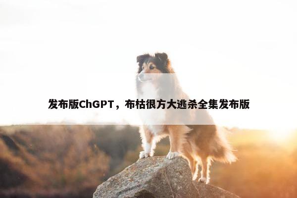 发布版ChGPT，布枯很方大逃杀全集发布版