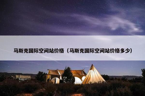 马斯克国际空间站价格（马斯克国际空间站价格多少）