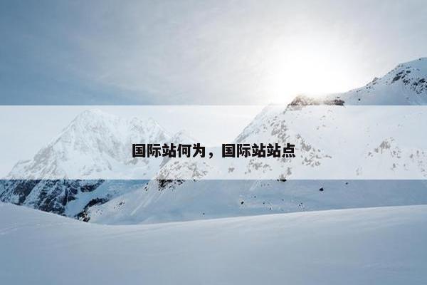 国际站何为，国际站站点