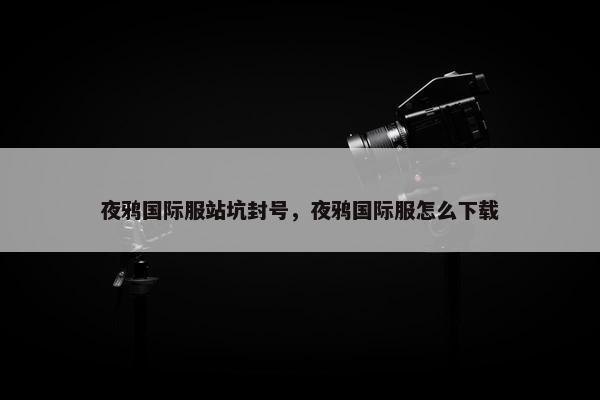 夜鸦国际服站坑封号，夜鸦国际服怎么下载
