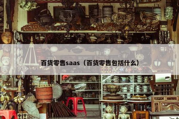 百货零售saas（百货零售包括什么）