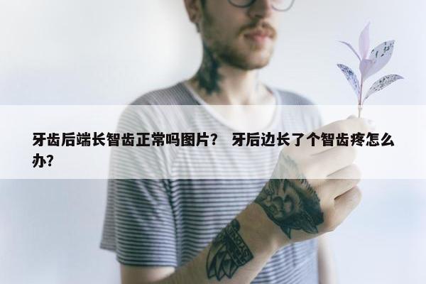 牙齿后端长智齿正常吗图片？ 牙后边长了个智齿疼怎么办？