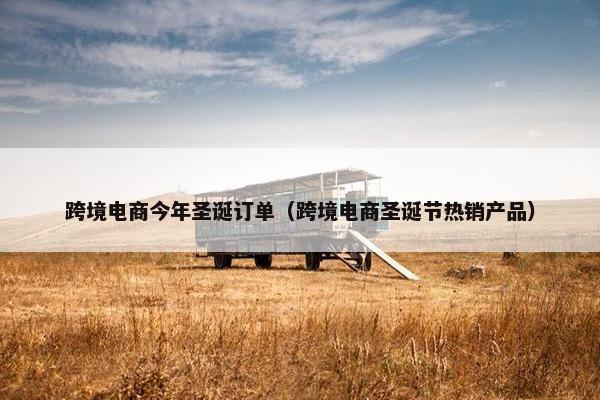 跨境电商今年圣诞订单（跨境电商圣诞节热销产品）