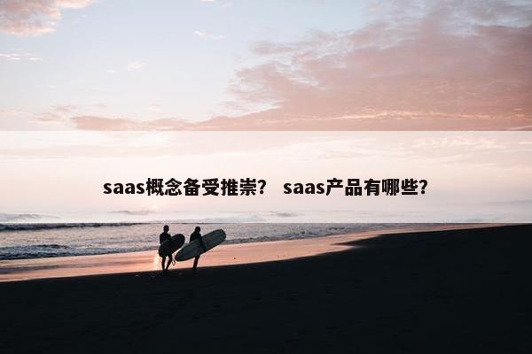 saas概念备受推崇？ saas产品有哪些？
