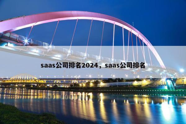 saas公司排名2024，saas公司排名