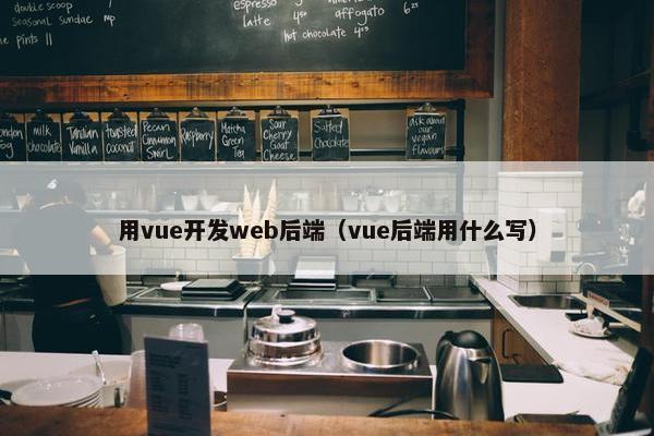 用vue开发web后端（vue后端用什么写）