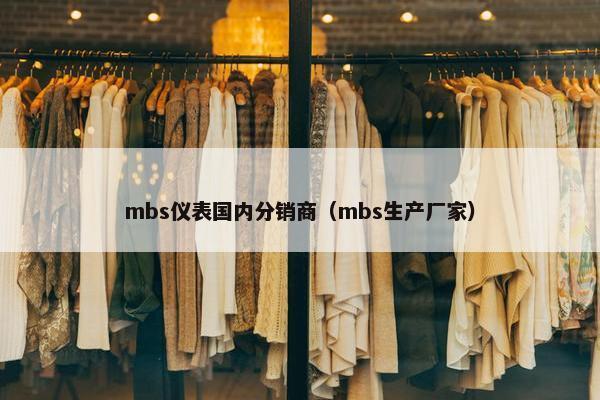 mbs仪表国内分销商（mbs生产厂家）