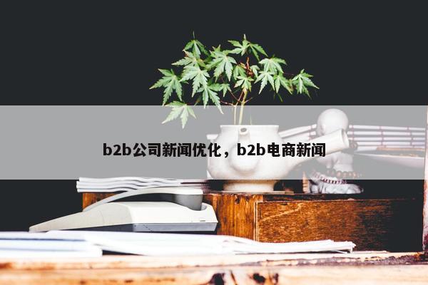 b2b公司新闻优化,b2b电商新闻 b2b公司新闻优化,b2b电商新闻