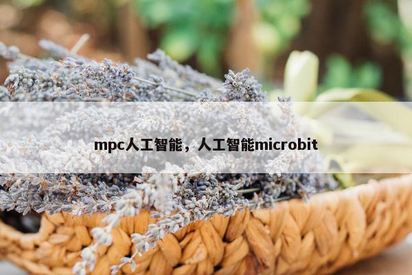 mpc人工智能，人工智能microbit