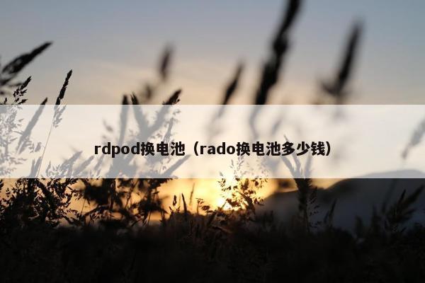 rdpod换电池（rado换电池多少钱）