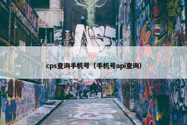 cps查询手机号（手机号api查询）