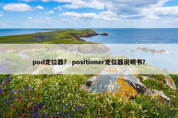 pod定位器？ positioner定位器说明书？