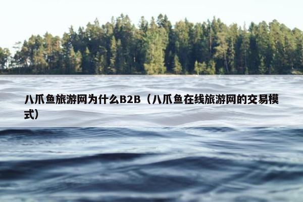 八爪鱼旅游网为什么B2B（八爪鱼在线旅游网的交易模式）
