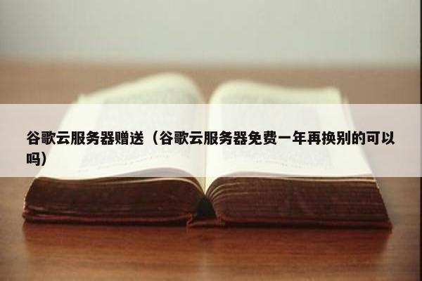 谷歌云服务器赠送（谷歌云服务器免费一年再换别的可以吗）