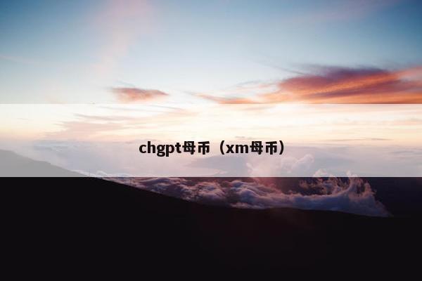 chgpt母币（xm母币）