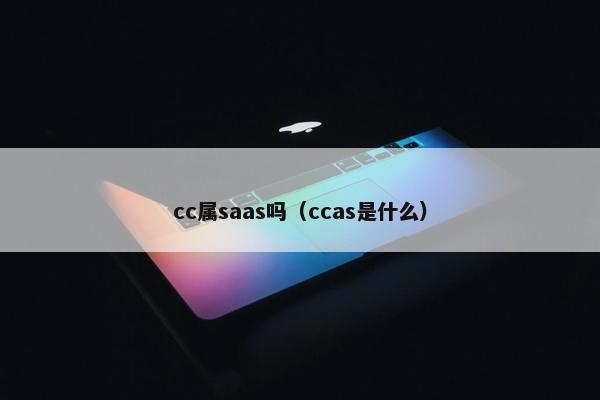 cc属saas吗(ccas是什么)
