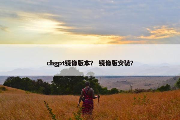 chgpt镜像版本？ 镜像版安装？