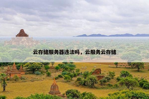 云存储服务器违法吗，云服务云存储