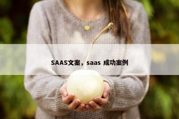 SAAS文案,saas 成功案例